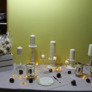 Decorated table